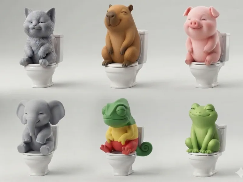 NO AMS -The pooping animals collection