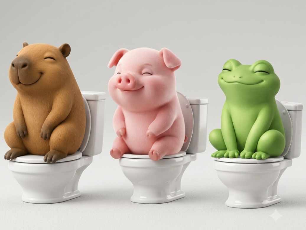 The pooping animals collection - noams