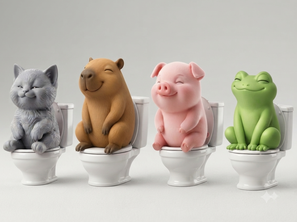 The pooping animals collection - noams