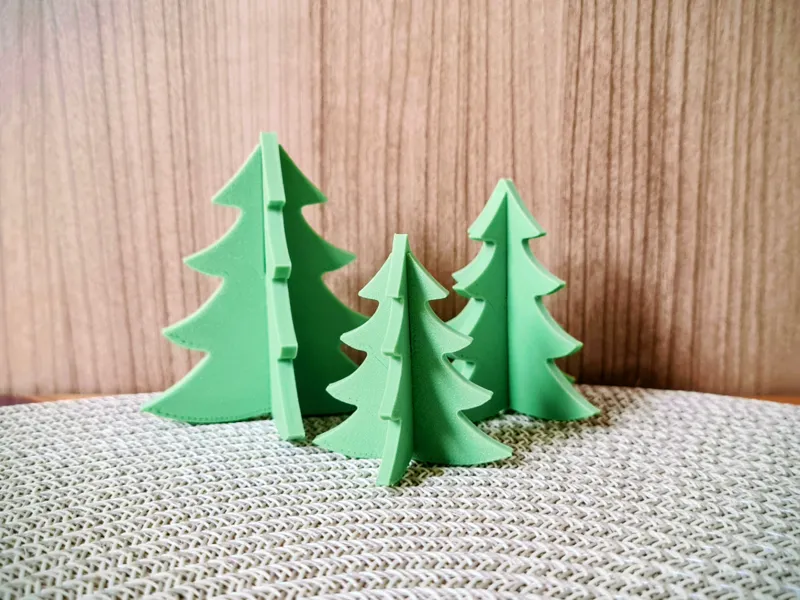 Two-part Christmas tree