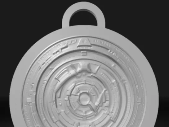 Cool Coin Keychain