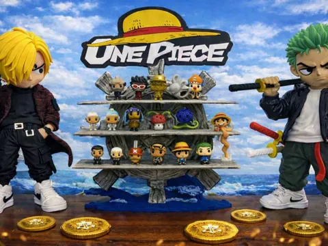 Letrero o emblema decorativo: Espositore Kinder Joy One Piece da parete — referencia de MakerWorld