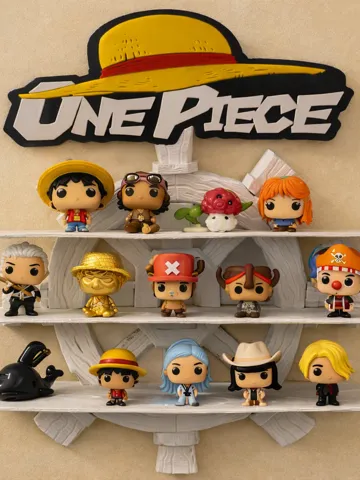 Letrero o emblema decorativo: Espositore Kinder Joy One Piece da parete — vista de referencia 2