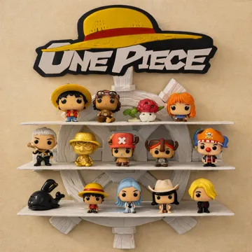 Letrero o emblema decorativo: Espositore Kinder Joy One Piece da parete — vista de referencia 3