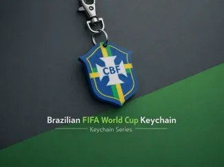 Brazil Keychain - FIFA WORLD CUP CREST SERIES