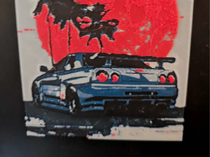 R34 Jdm fridge magnet