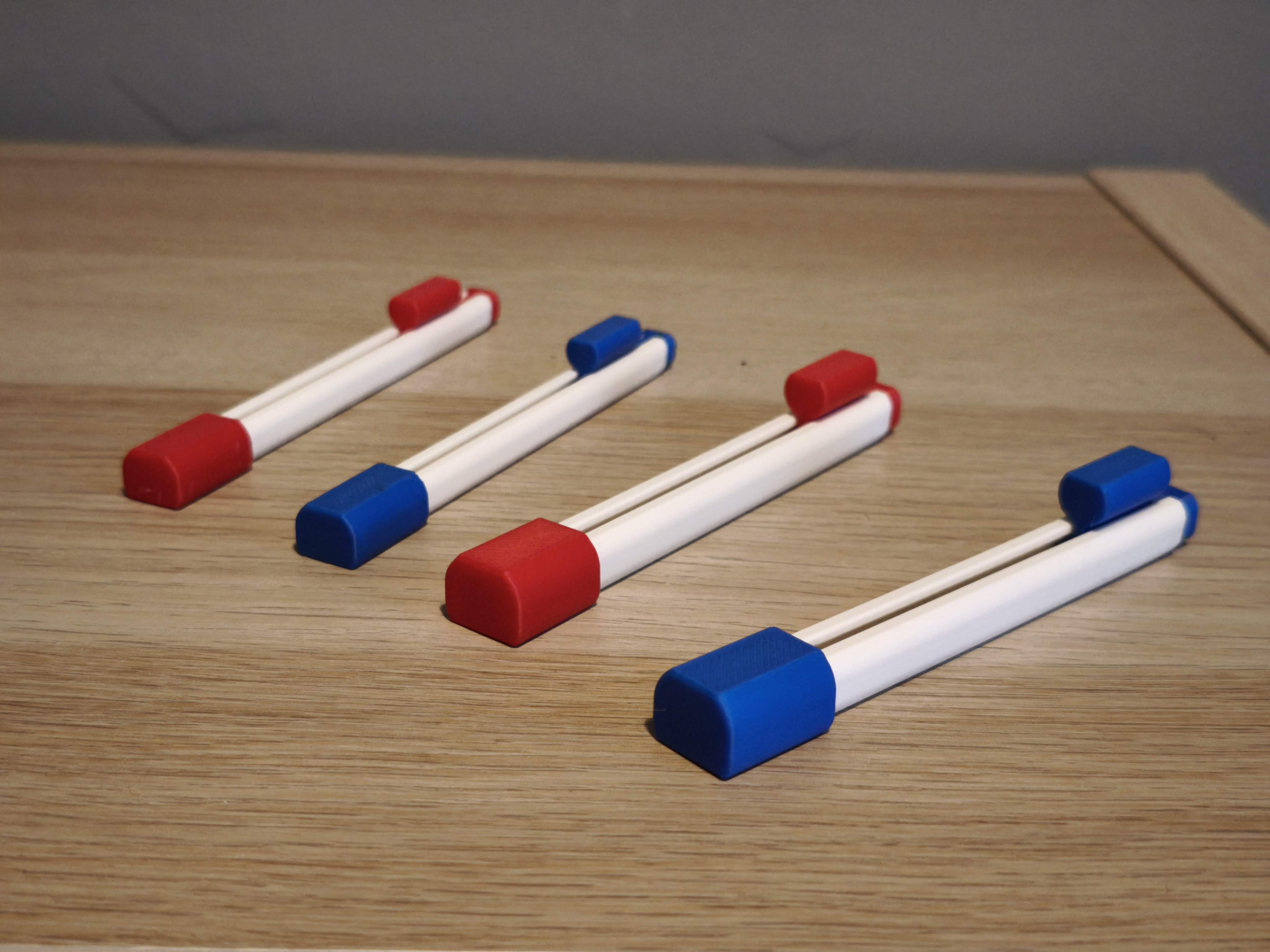 Miniatura 3 do modelo 3D Magnet Dispenser Pens V2 45min Print Multi Sizes