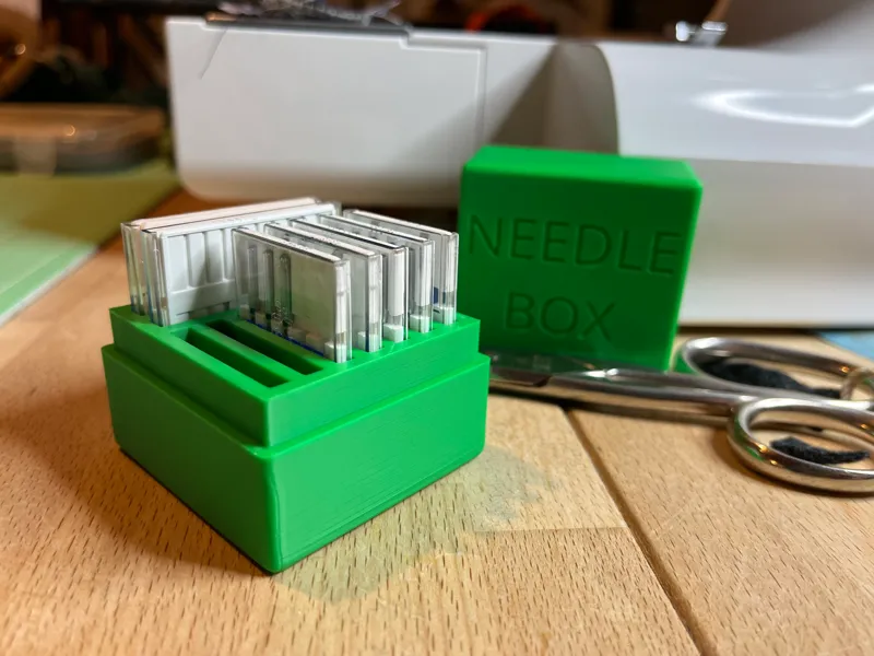Needle Box - Easy Storage For Machine Needles