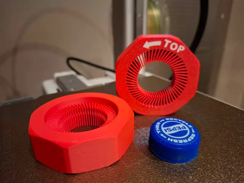 PET Bottle Cap Opener