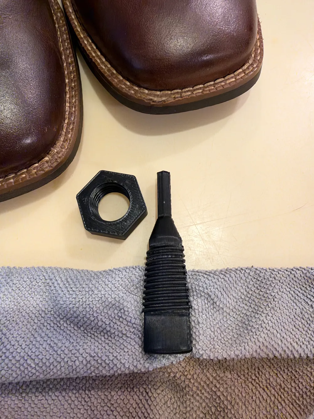 Microfober Drill Microfiber Buffer for Leather & Boots - Free 3D Print Model ...