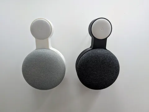 Google Home & Nest Mini socket wall mount view 3