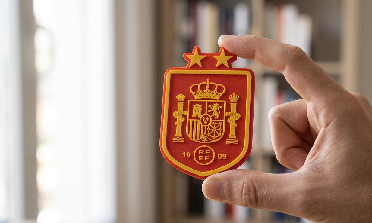 Imán Conmemorativo España Campeona del Mundo 2026 - 1