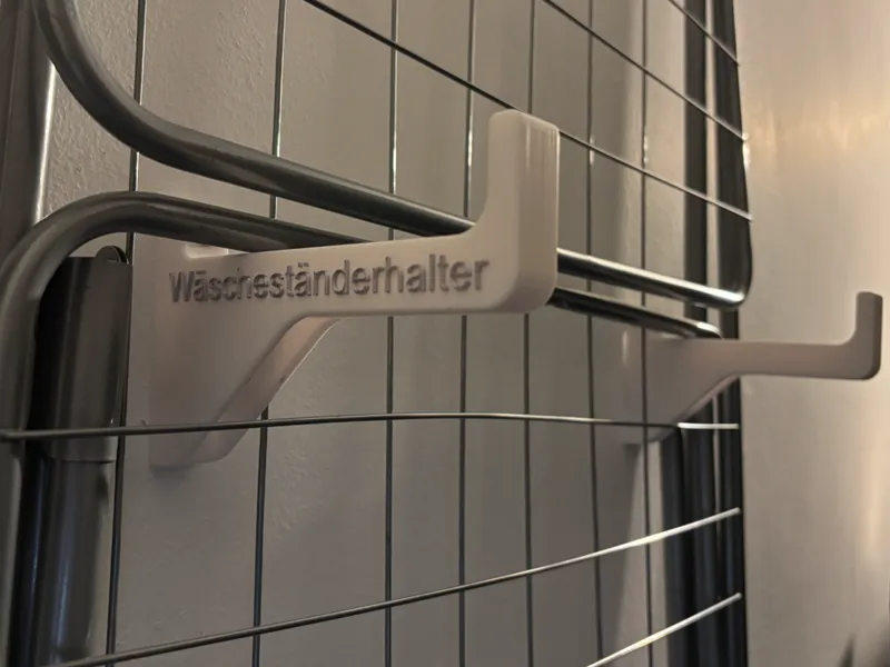 Wäscheständer Halter für die Wand