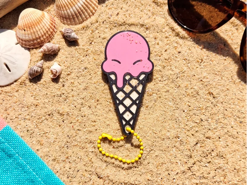 Llavero Helado y abrelatas Helado