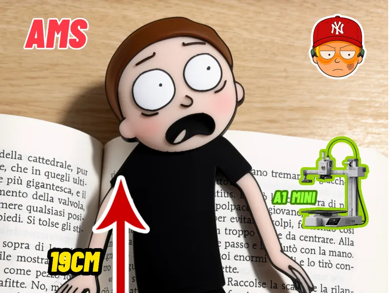 Segnalibro Morty Smith - AMS A1 Mini