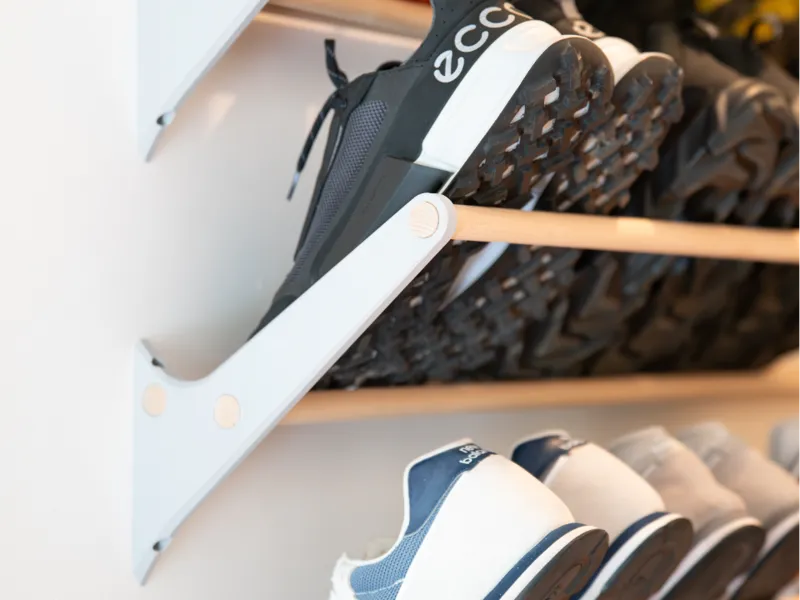 Wall Mounted Shoe Rack