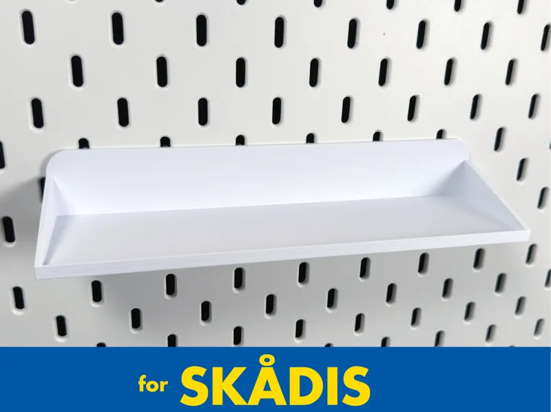 60x240mm Shelf for SKÅDIS Pegboard