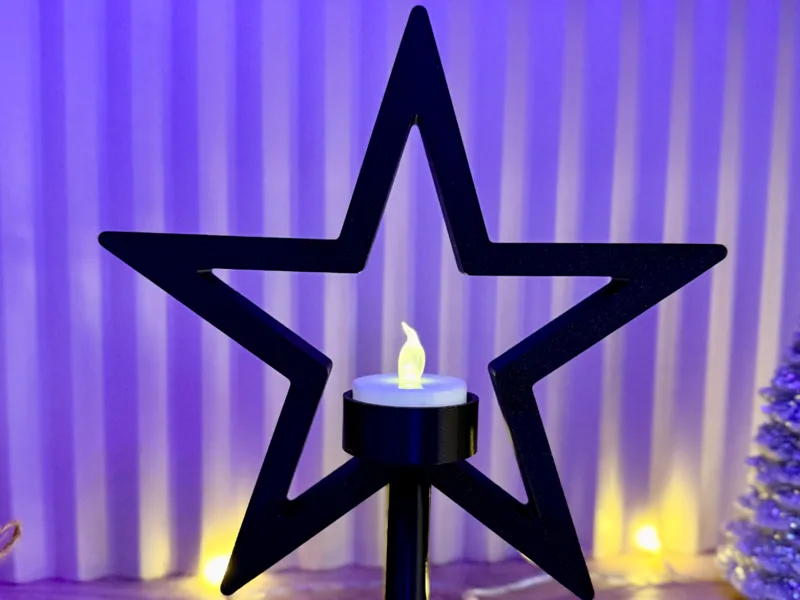 Teelicht Stern Ständer