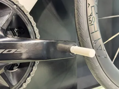 Bicycle Virtual Pedal Axis Tool, with Threads