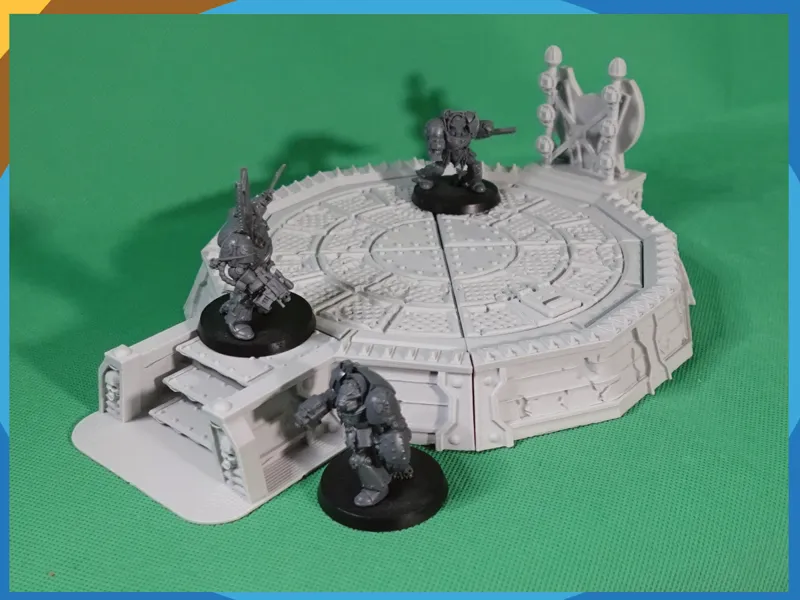 Oldhammer Landing Pad Set A, Modular Terrain