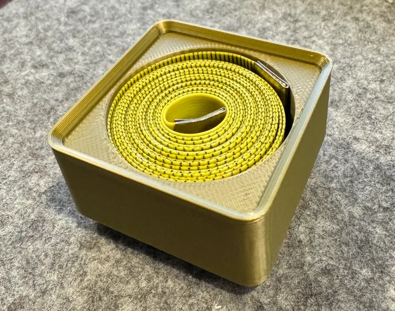 Gridfinity Cloth Tape Measure Holder 1x1