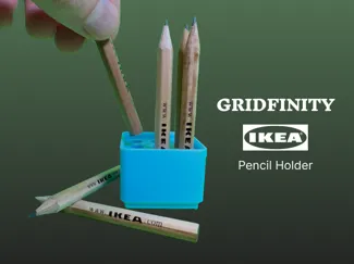 Ikea Pencil Holder for Gridfinity