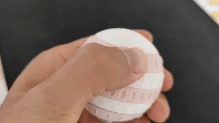Miniatura 1 do modelo 3D 哒哒哒棘齿轮解压球