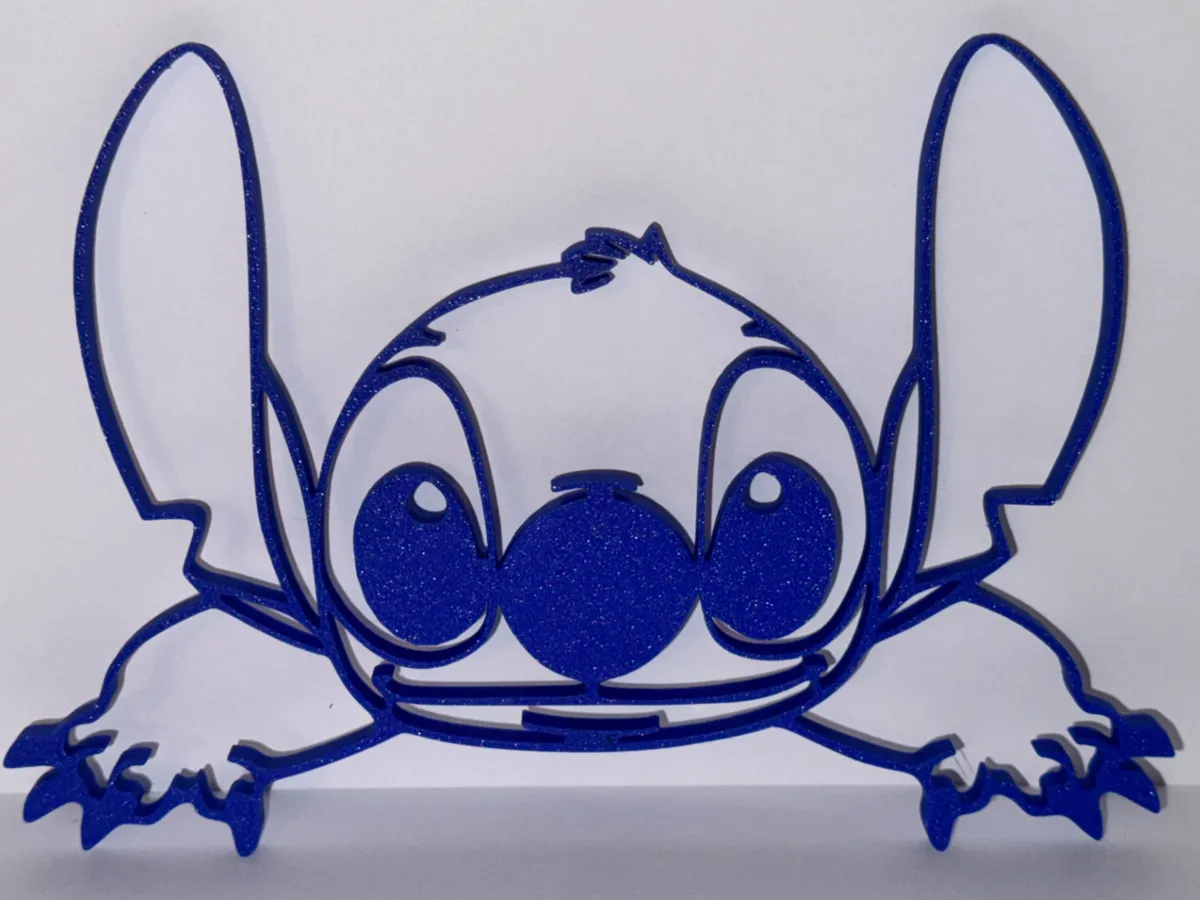 Stitch (Lilo & Stitch), décoration murale