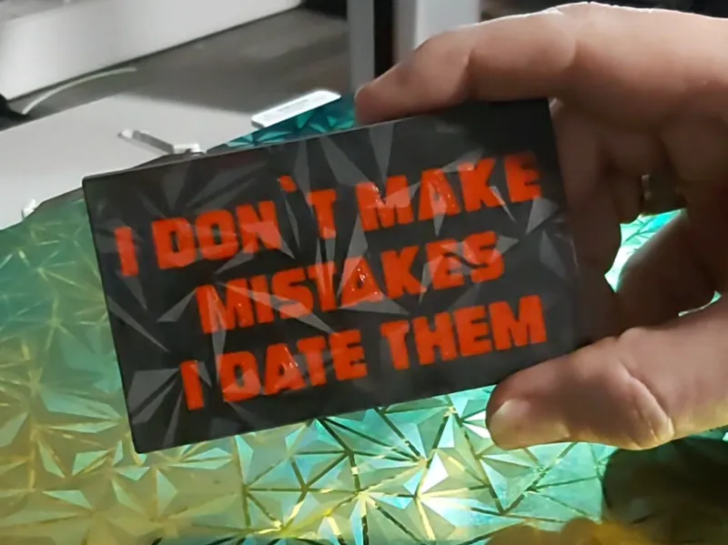 mistakes sign