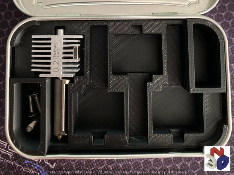 Altoids A1/mini Nozzle and bits storage