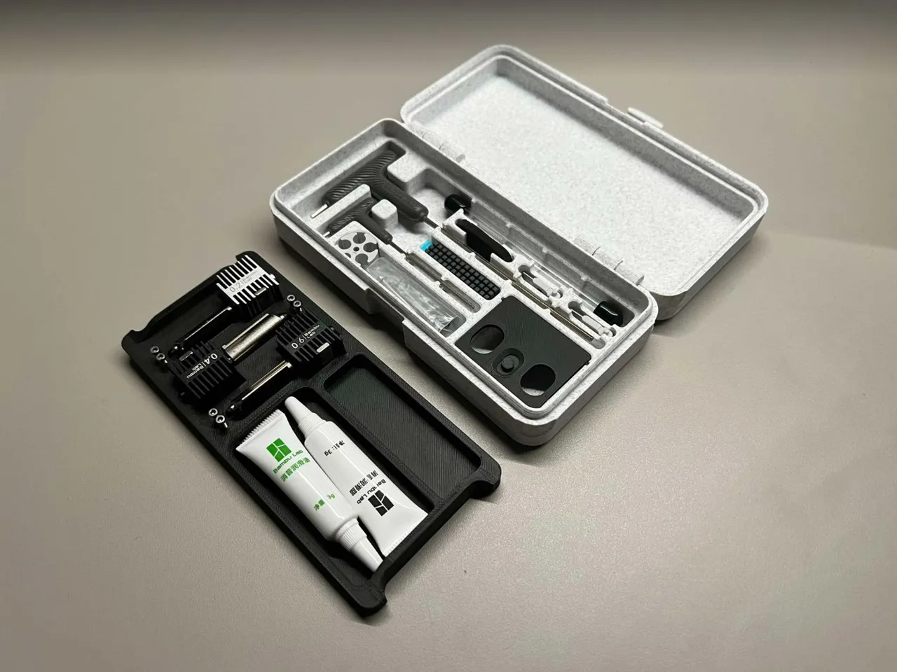A1 MINI Toolbox // Print-in-place view 2