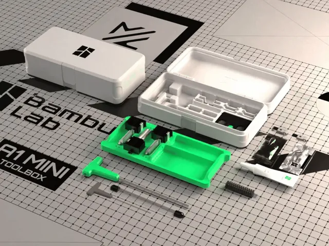 A1 MINI Toolbox // Print-in-place