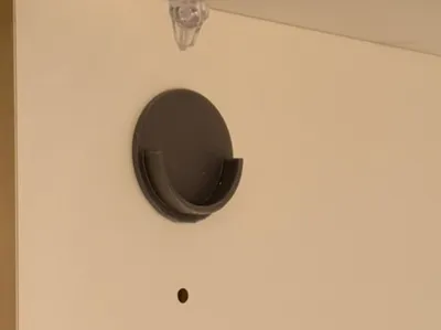 Closet Dowel Rod Holder for 32mm space / 5mm hole