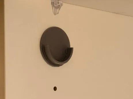 Closet Dowel Rod Holder for 32mm space / 5mm hole