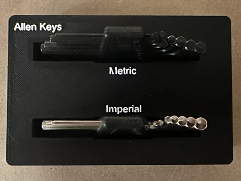 Gridfinity Allen Key Holder