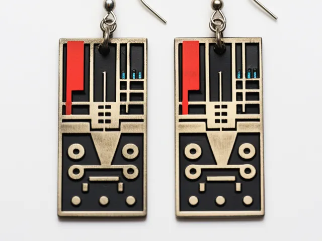 "Az-tech" inspired earrings & necklace