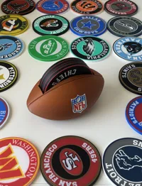 Updated Profile with Football for  95mm and 100mm Coaster