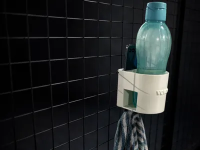 Padel - Bottle, Phone, and Towel Holder