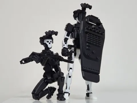 Letrero o emblema decorativo: Dummy 13 Tactical Ballistic Shield — referencia de MakerWorld