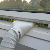 Abluftstutzen, 100mm, KURZ, FÜR ALLE AUSSER A1MINI