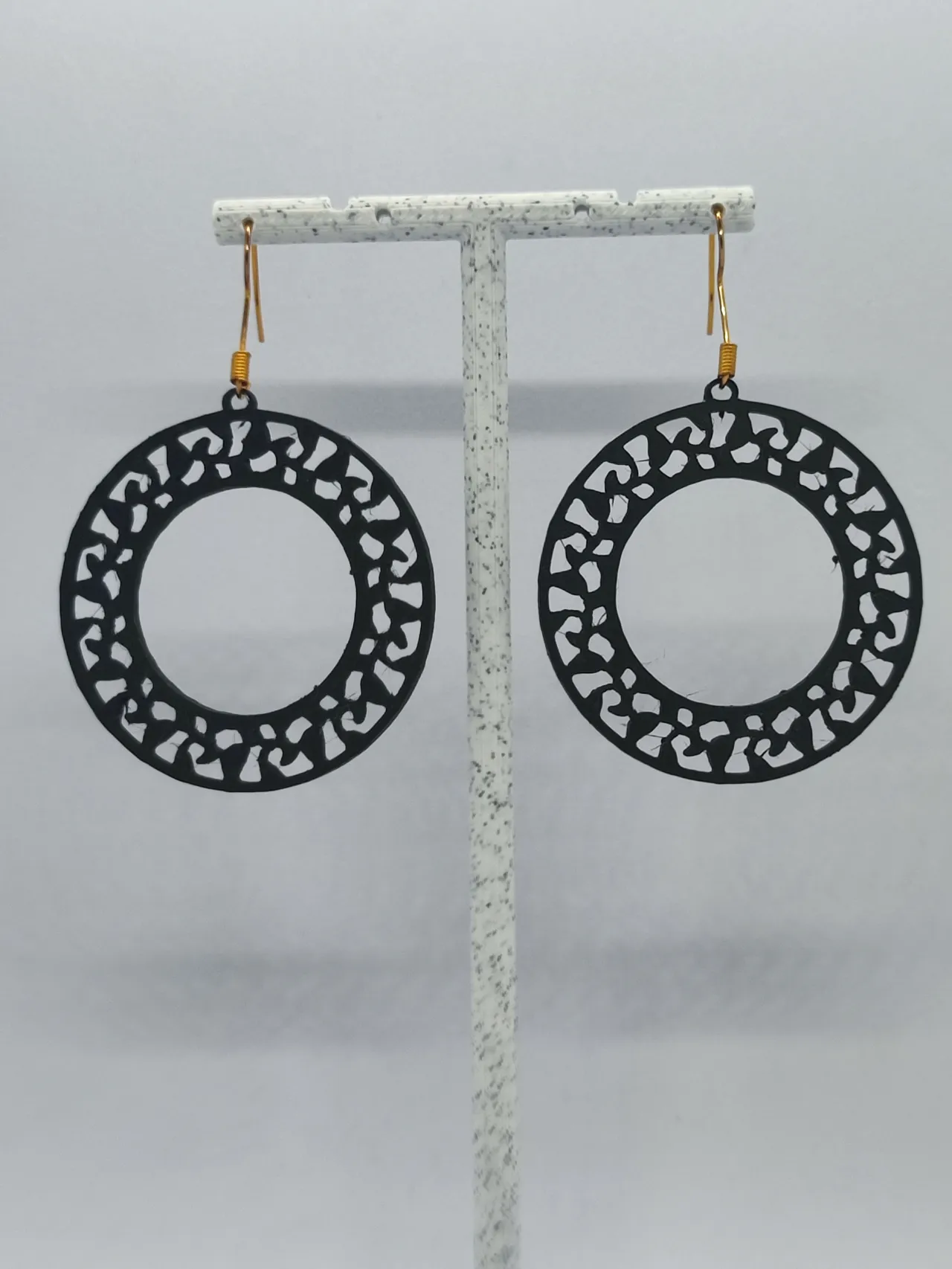 Aretes Anillos de Pantera view 3