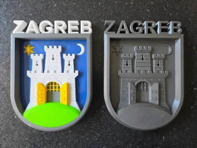 Coat of Arms of the City of Zagreb