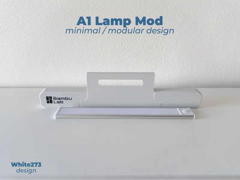 A1 Top Lamp Mod Cover