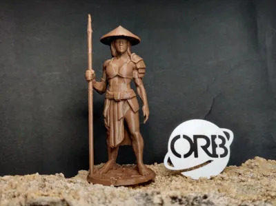 Vietnamese Warrior Woman Statue