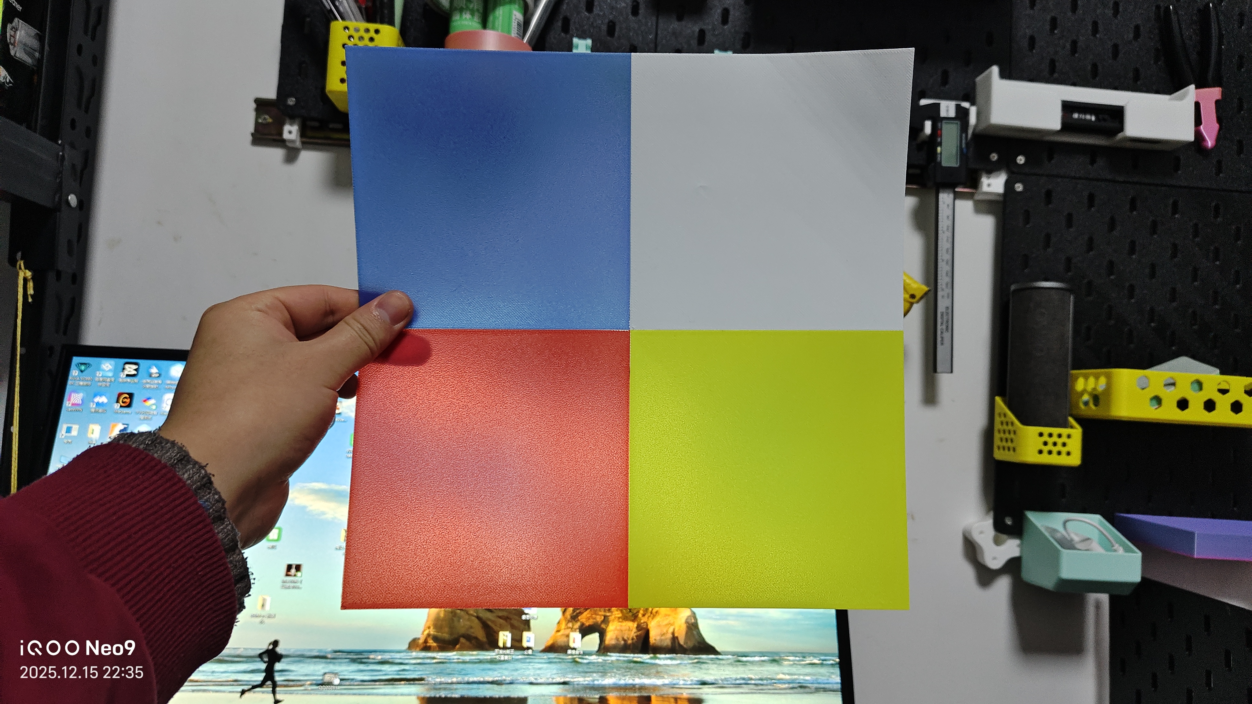 Miniatura 3 do modelo 3D 四色首层测试模型