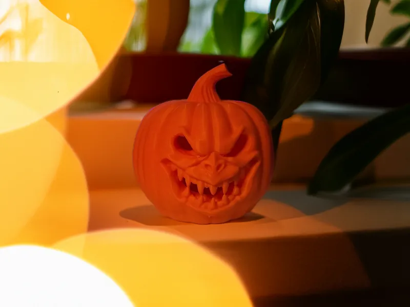 Scary Halloween Pumpkin