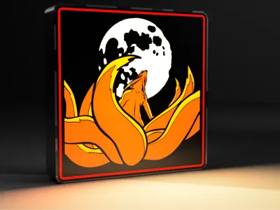 Naruto 9 Tail Beast Light Box