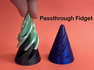 Fidget Passthrough Cone
