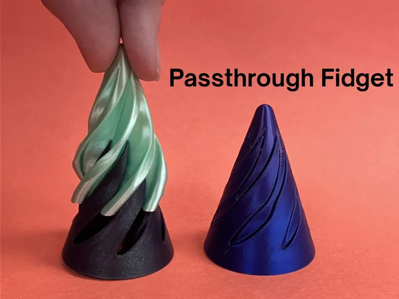 Fidget Passthrough Cone