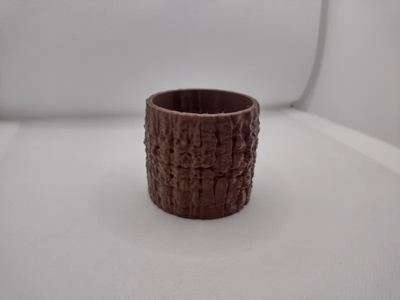 Detailed Tree Trunk Planter Pot for Succulents